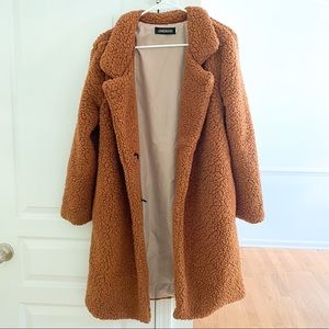 Brown Teddy Jacket